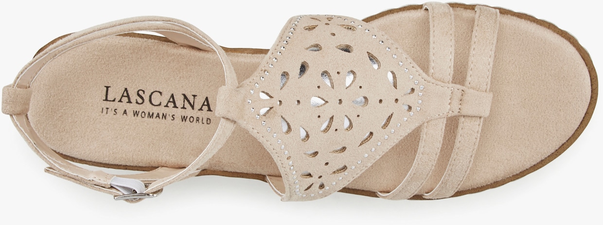 LASCANA Sandalette - beige