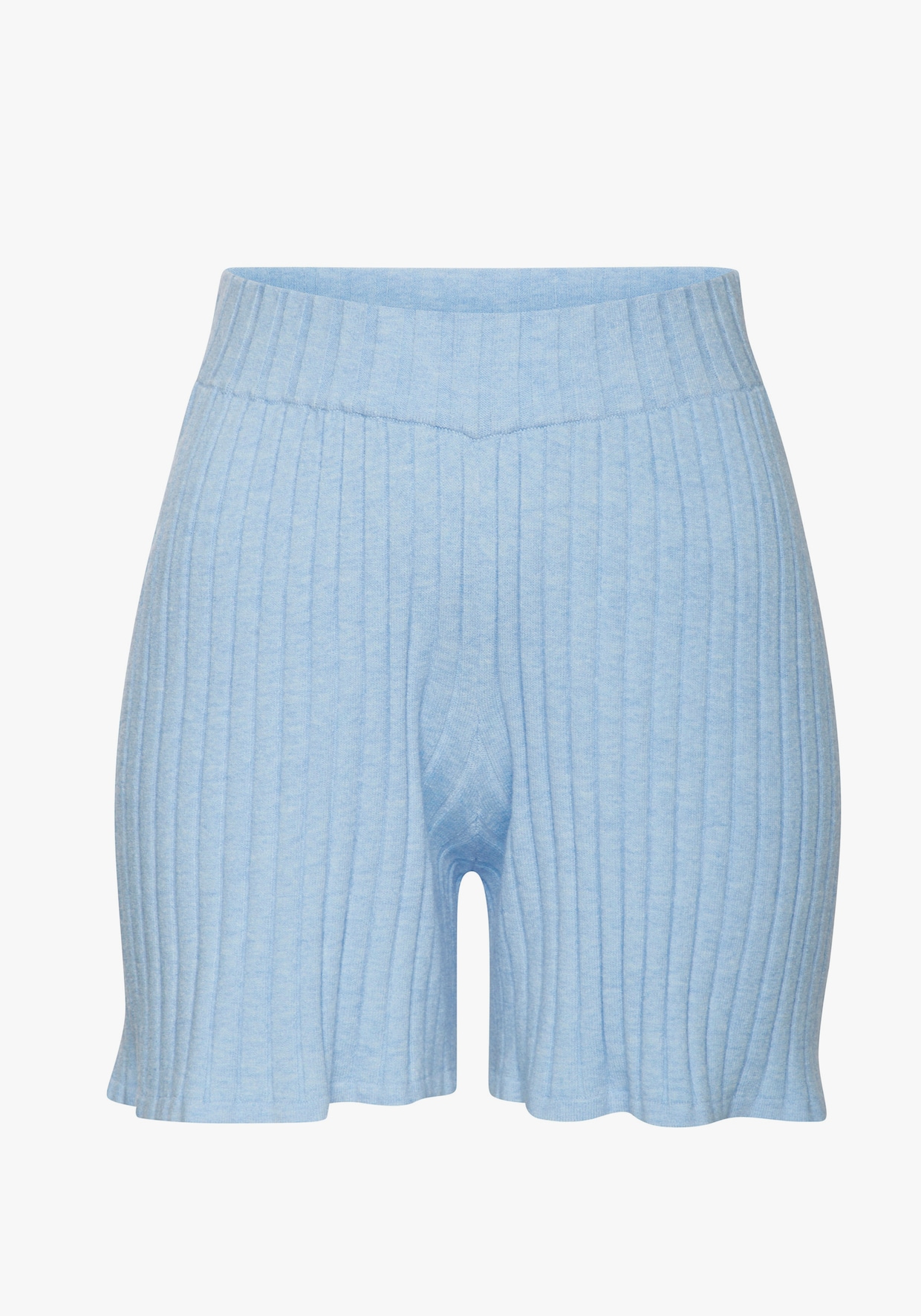 Shorts - lichtblauw gemêleerd