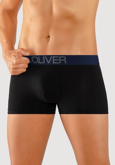 s.Oliver Hipster - schwarz-türkis, schwarz-hellblau, schwarz-marine, schwarz-royalblau