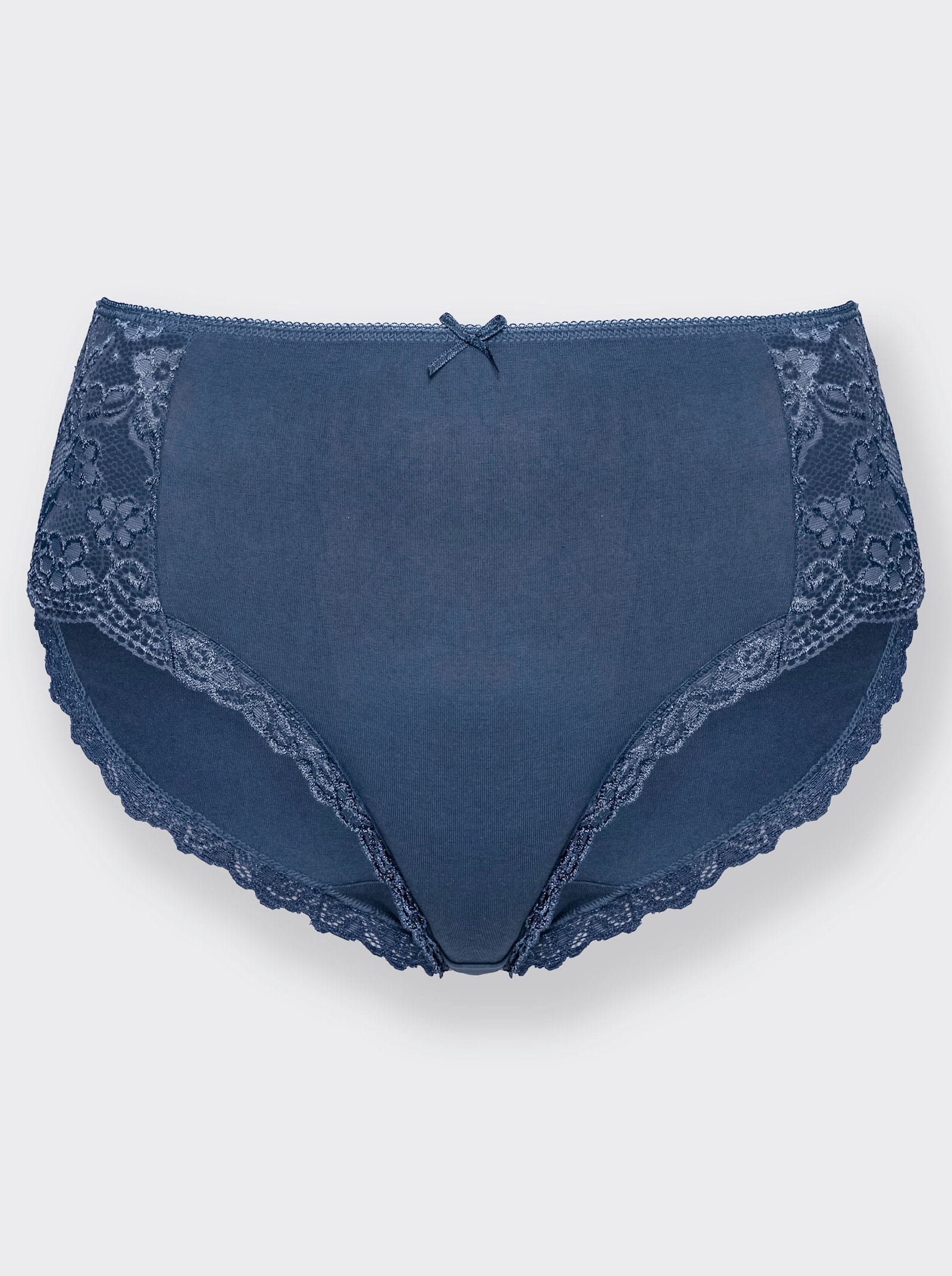 wäschepur Taillenslip mit Spitzenbordüre - farbig-sortiert