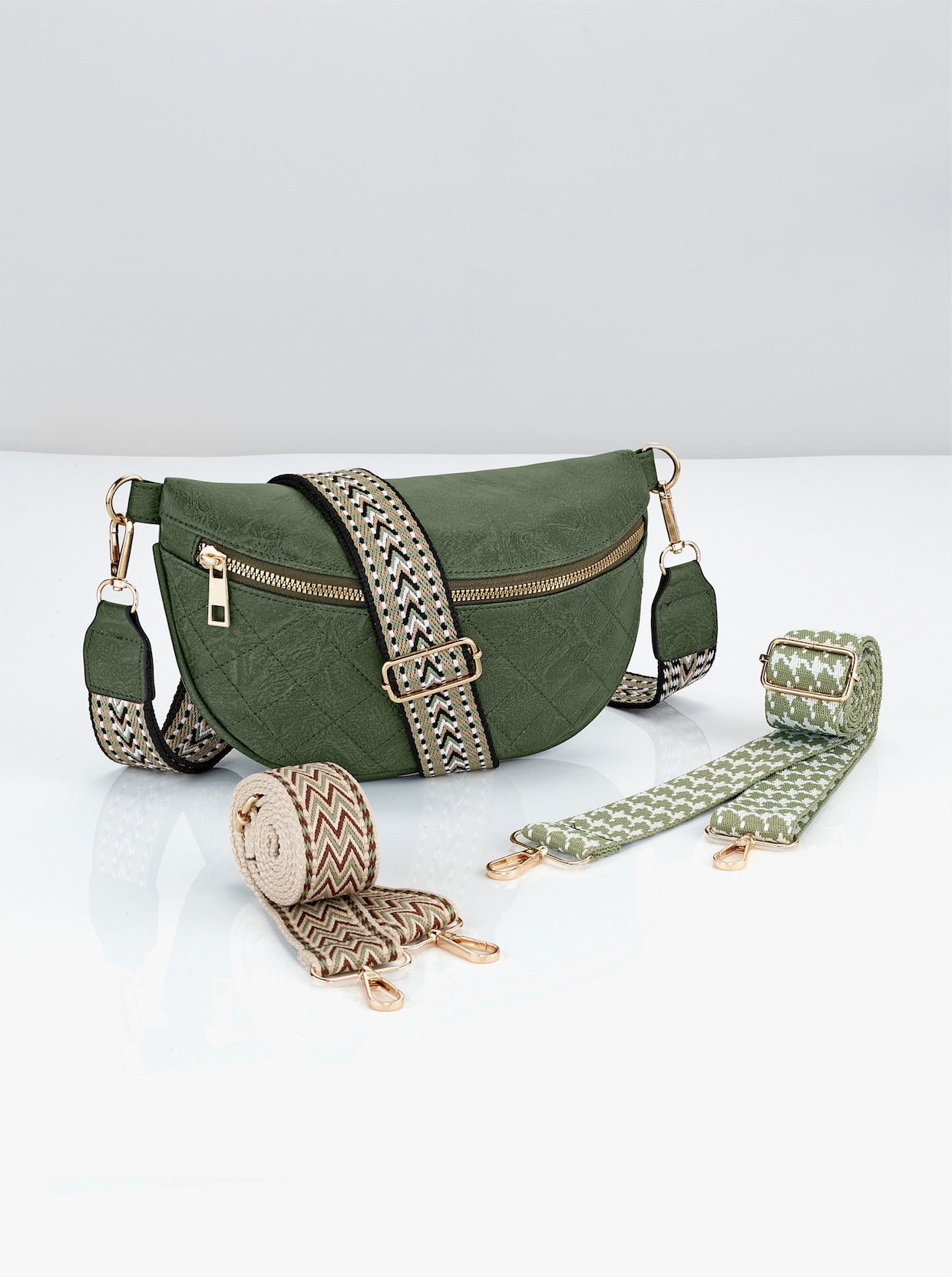 Handtaschen Set 4tlg - grün