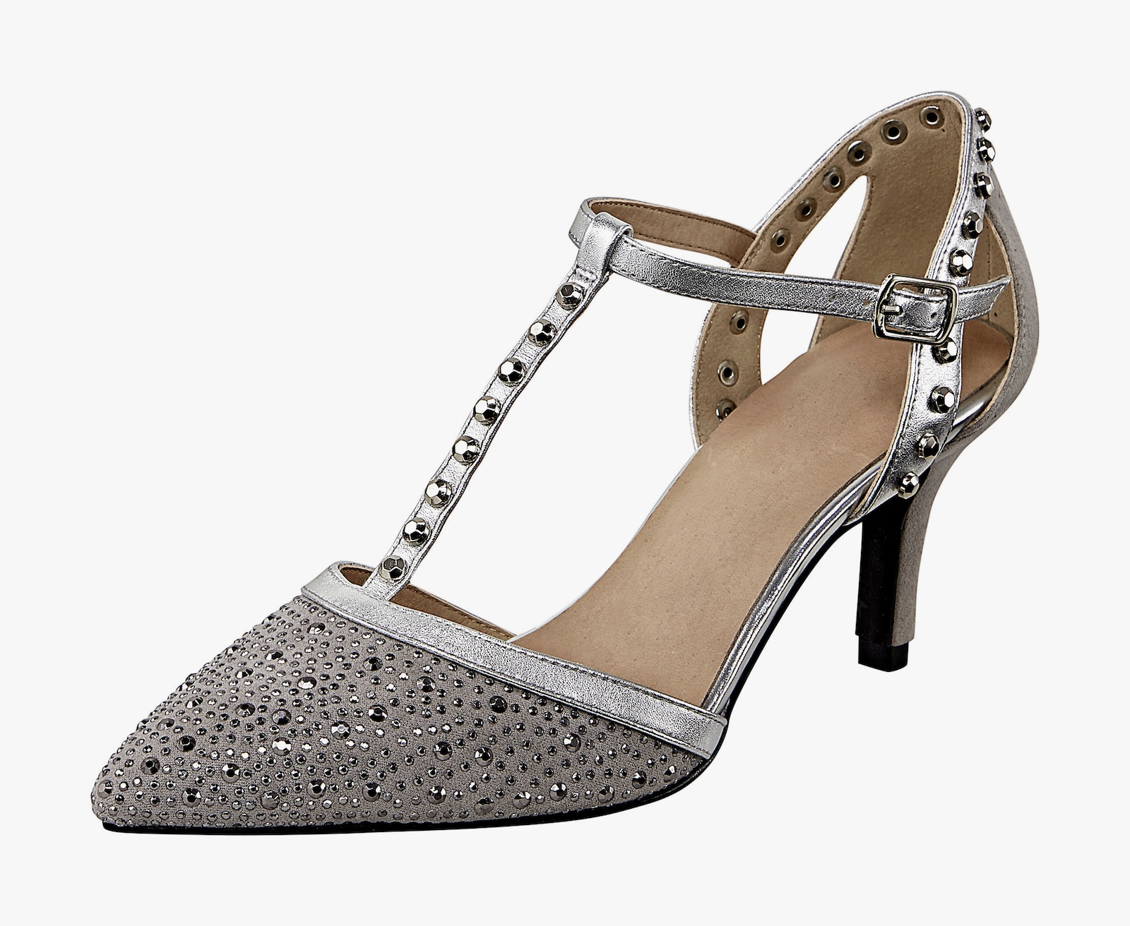 heine Pumps - silberfarben