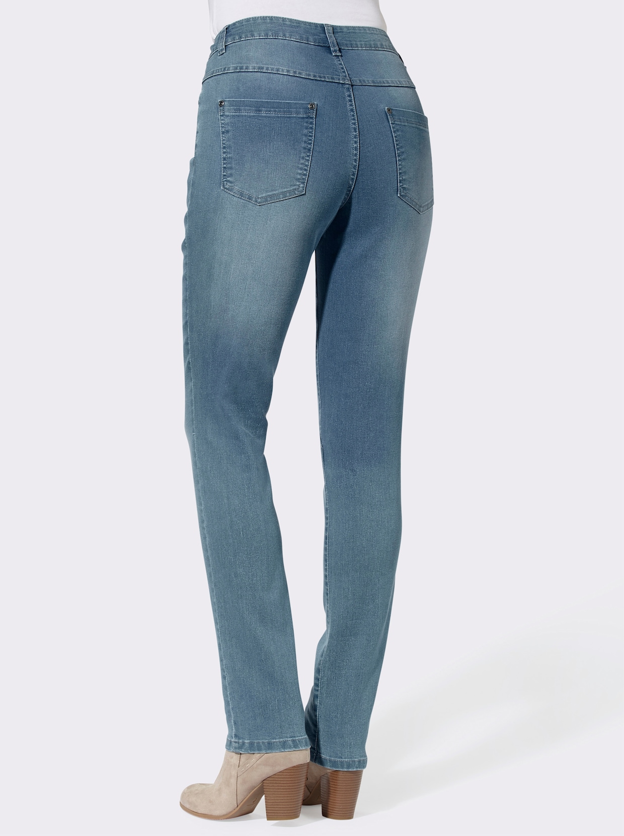 Jeans - blue-bleached