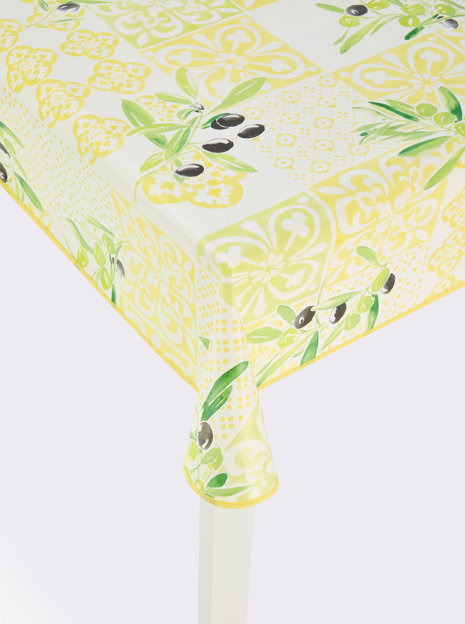 Tischdecke - zitrone-apfel-bedruckt