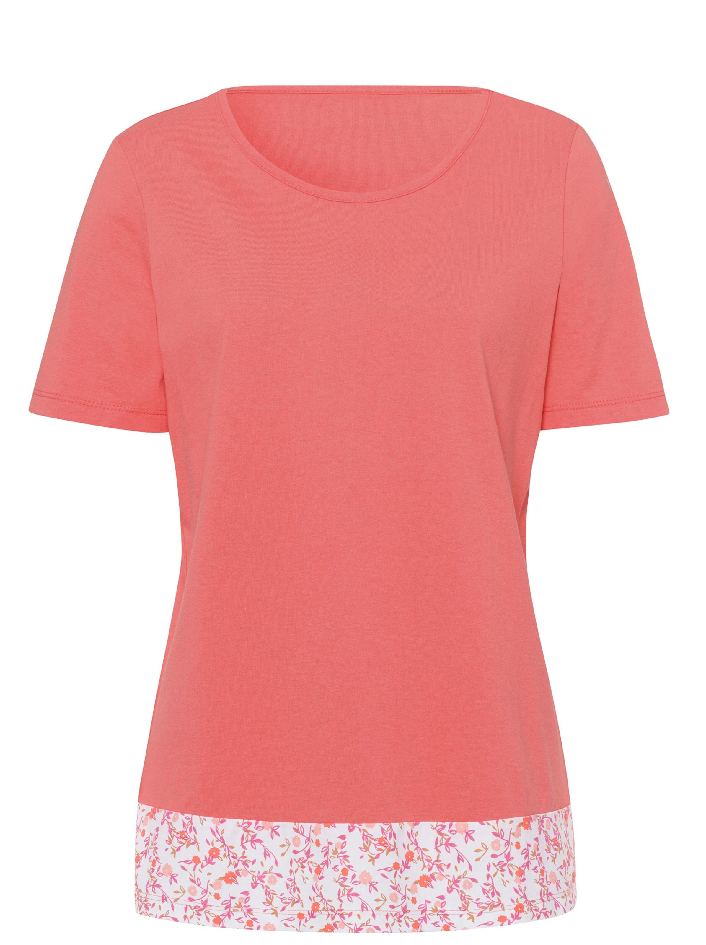 Shirt - korallenrot