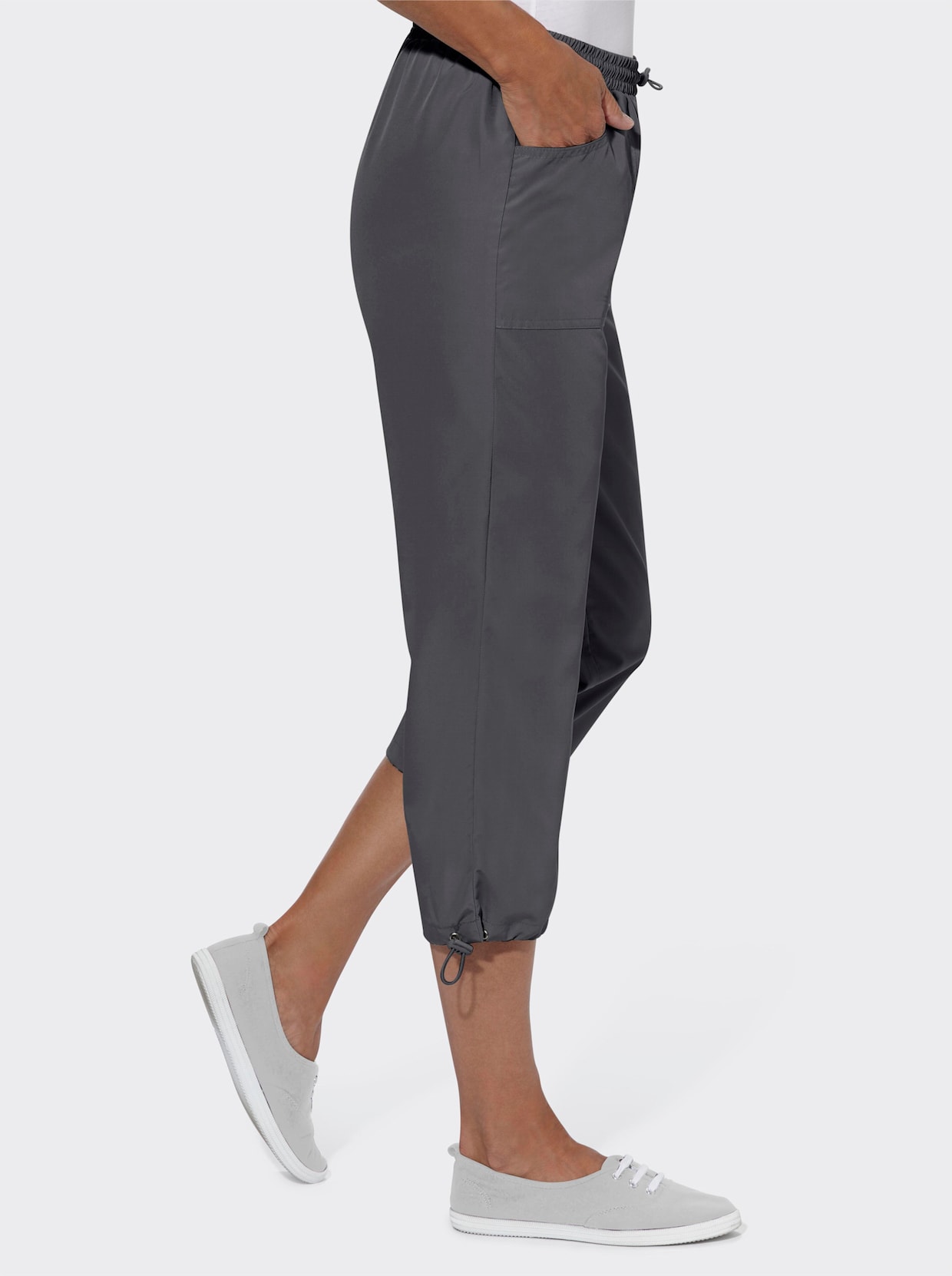 Pantalon 7/8 - anthracite