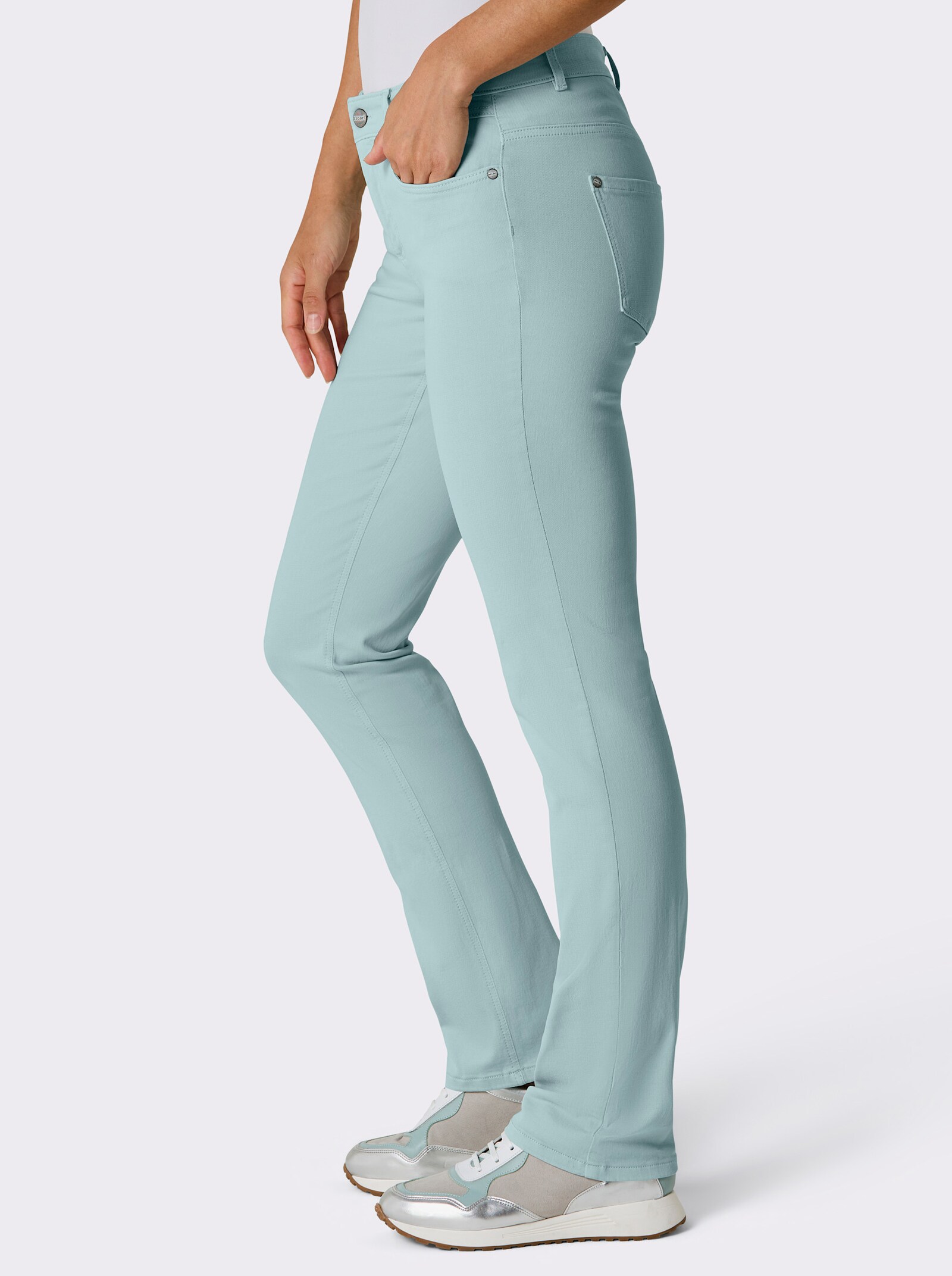 Ascari Jeans in Superstretch-Qualität - kalkmint