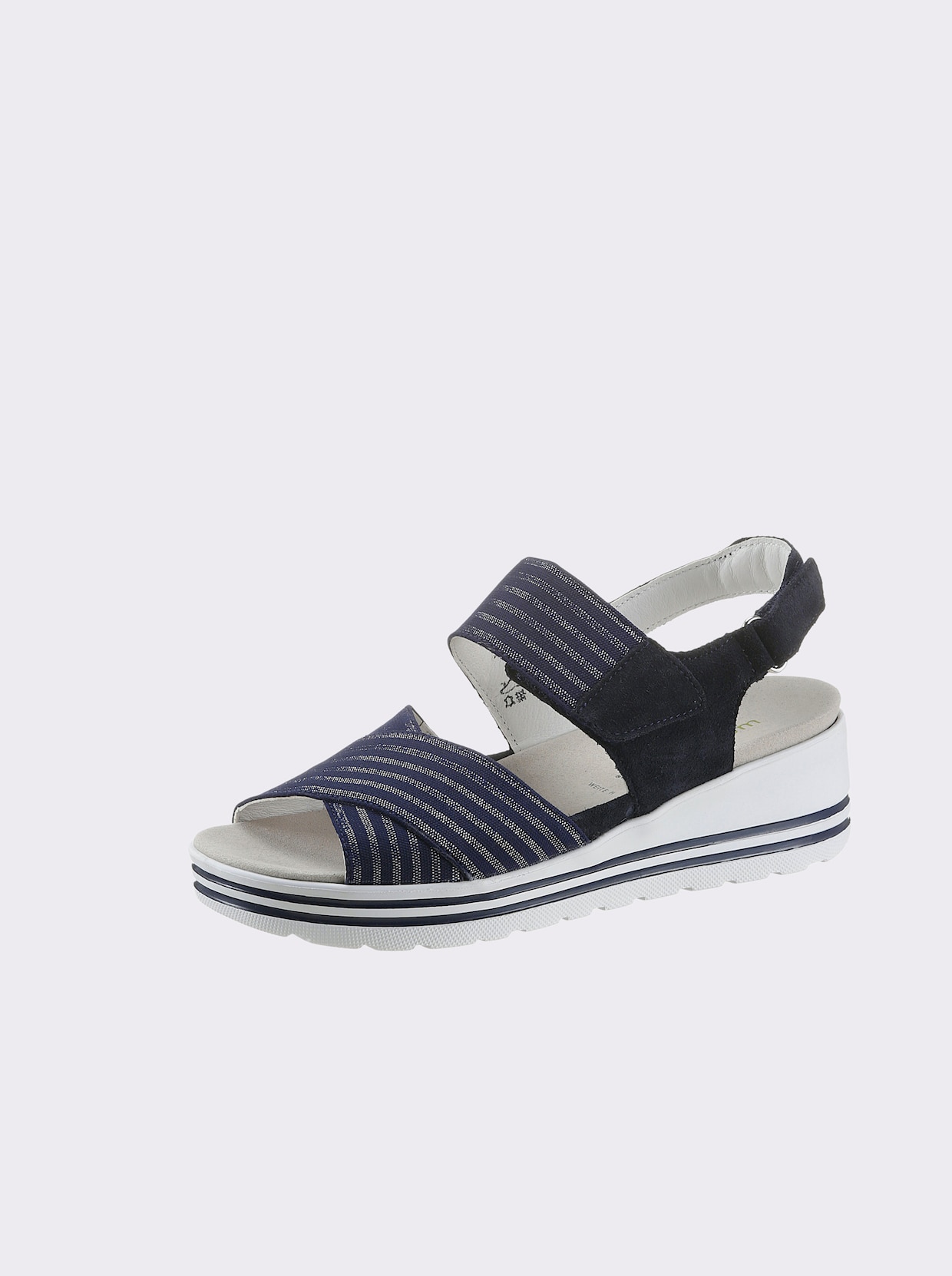 Waldläufer Sandalette - nachtblau