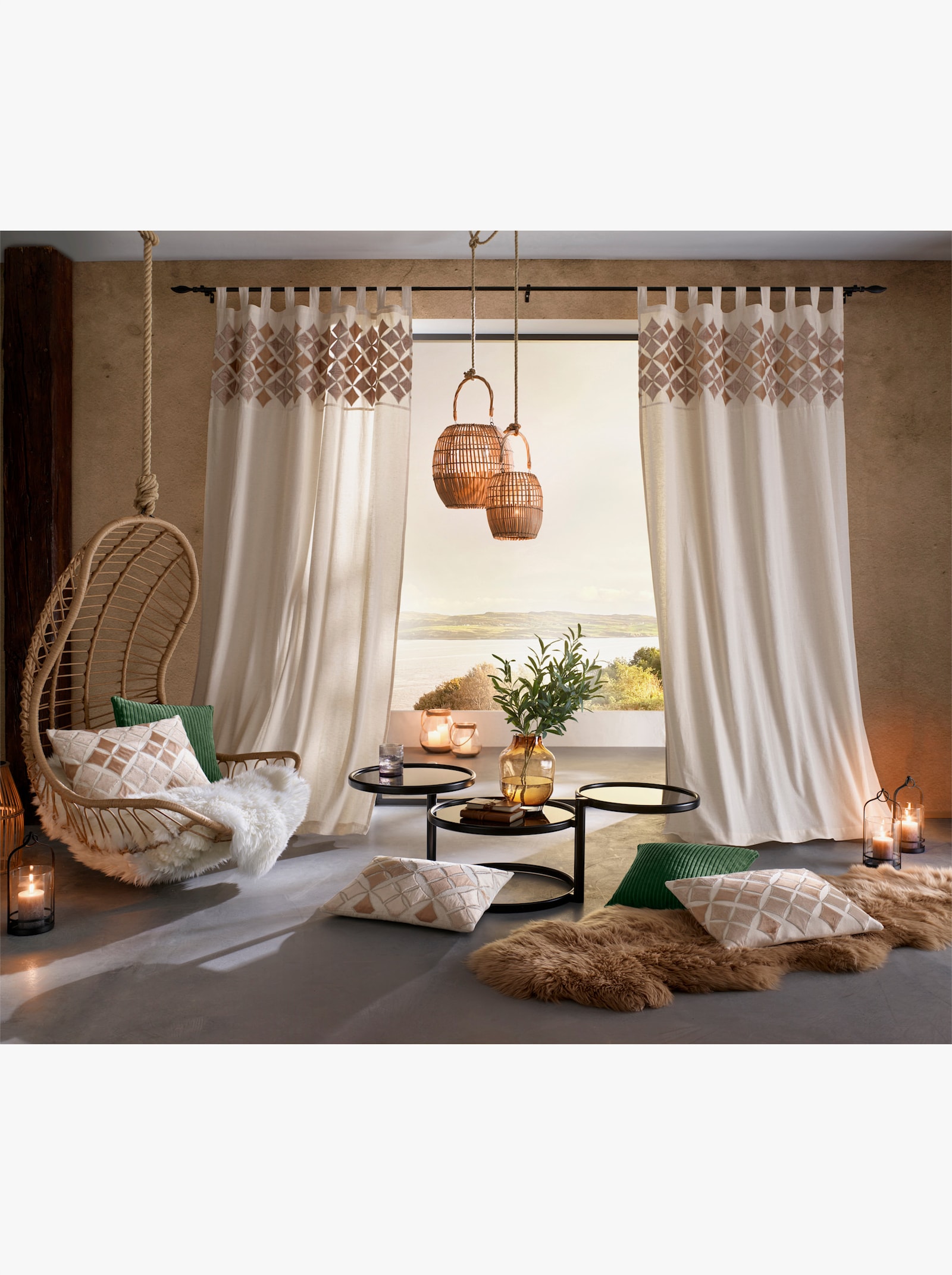 heine home Dekoschal - natur