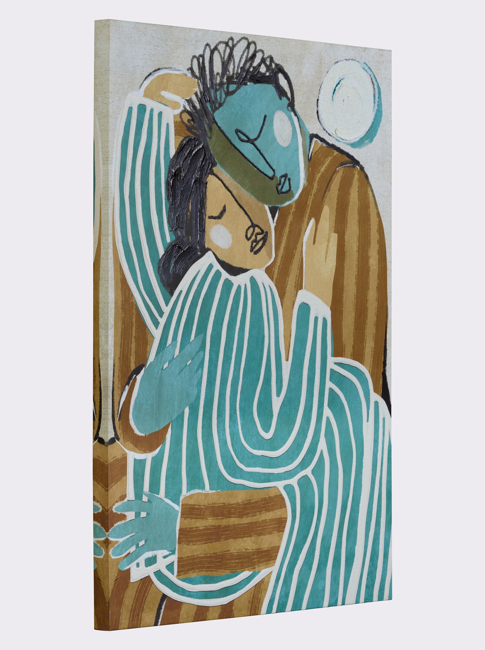 heine home Bild - natur-türkis