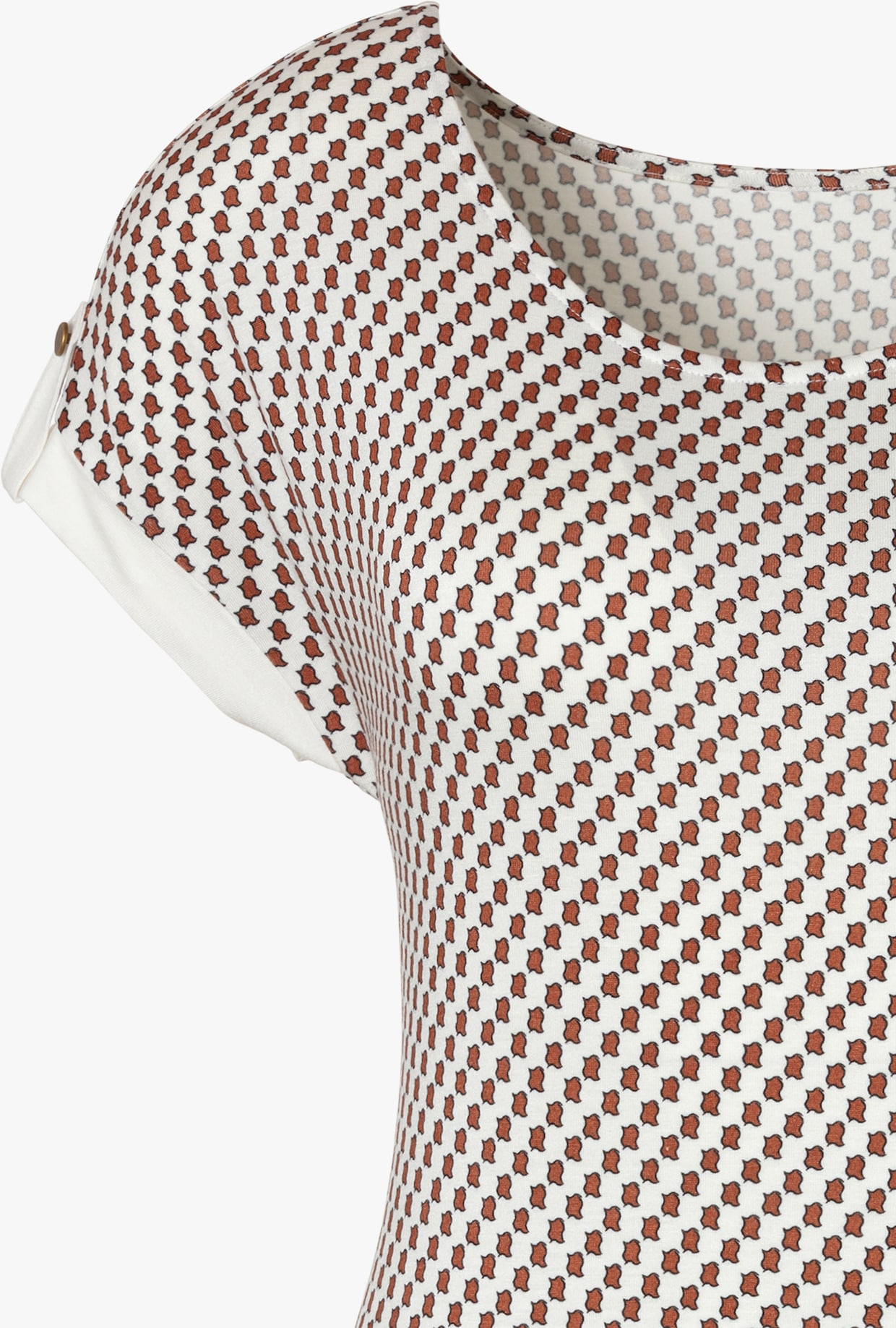 Vivance Shirt met korte mouwen - wit