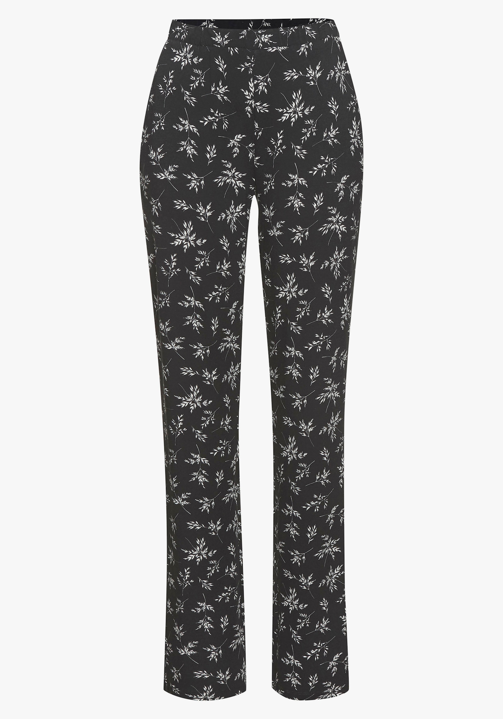Vivance Dreams Pyjama - noir/crème à fleurs