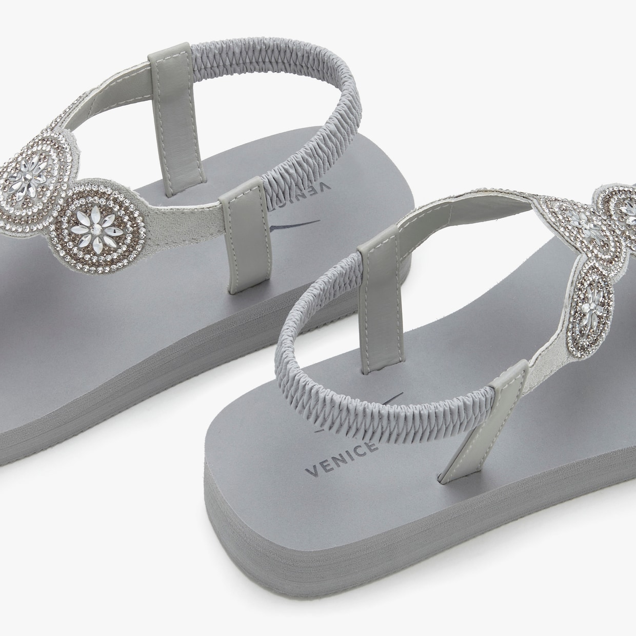 Venice Beach Badslippers - grijs