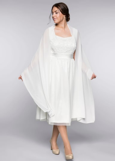 sheego Stola - offwhite