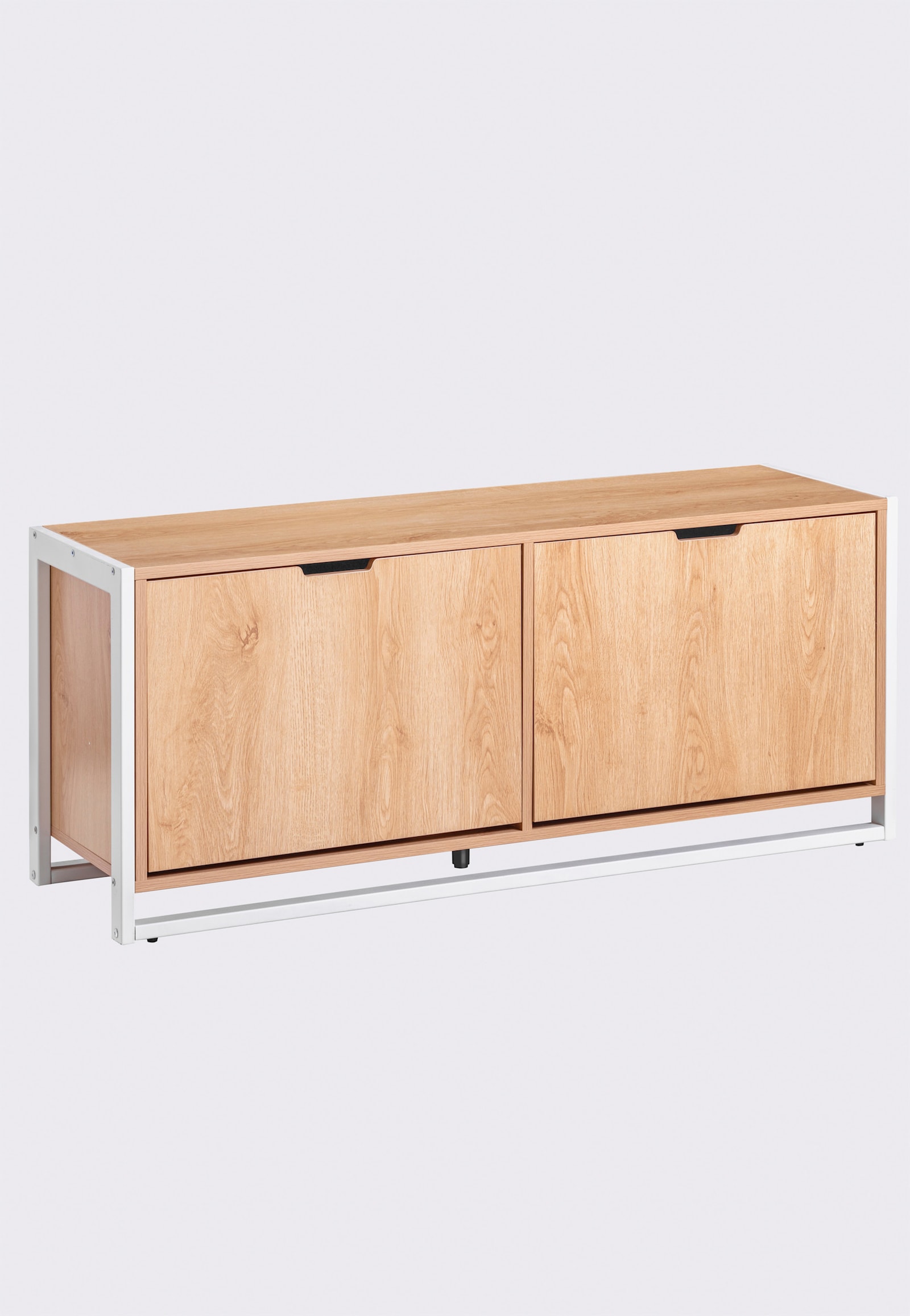 heine home Schuhschrank - natur-weiß