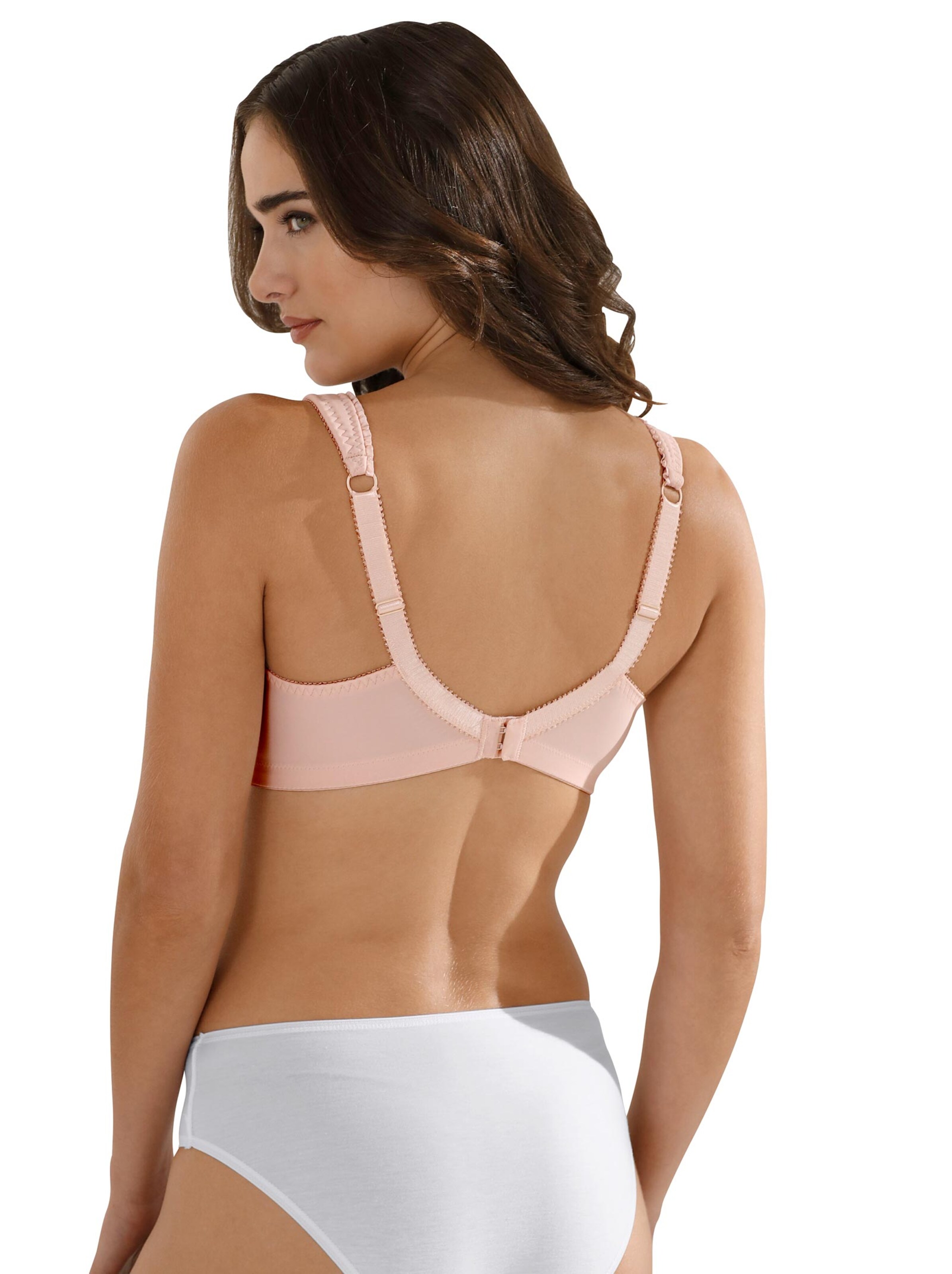 wäschepur BH ohne Bügel - apricot