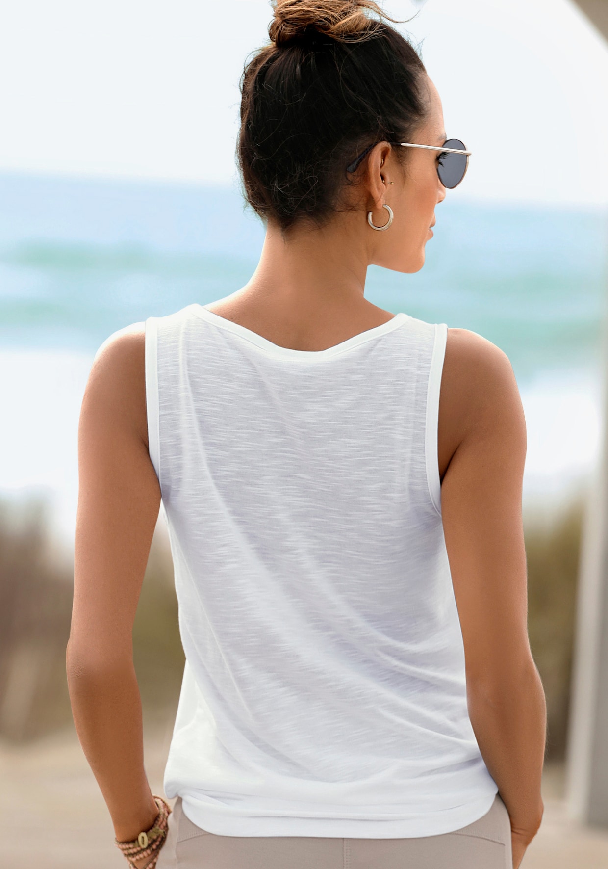 Venice Beach Tanktop - weiss