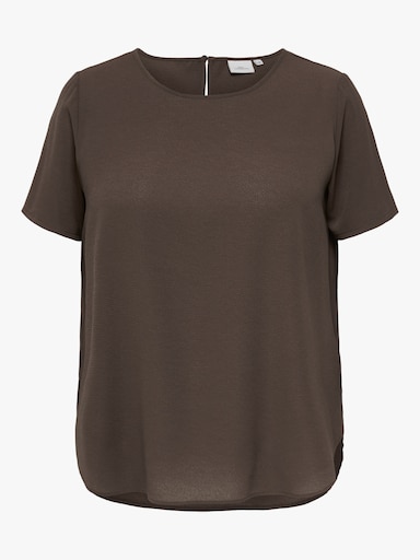 ONLY CARMAKOMA Shirtbluse - chocolate martini
