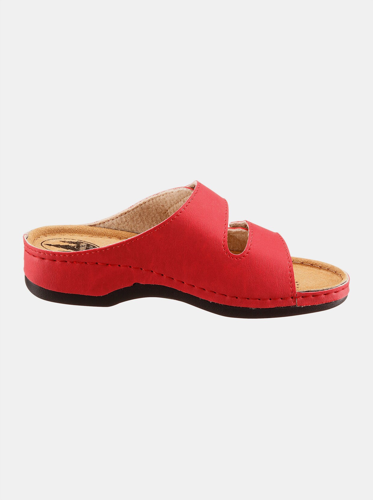 Franken Schuhe Pantolette - rot