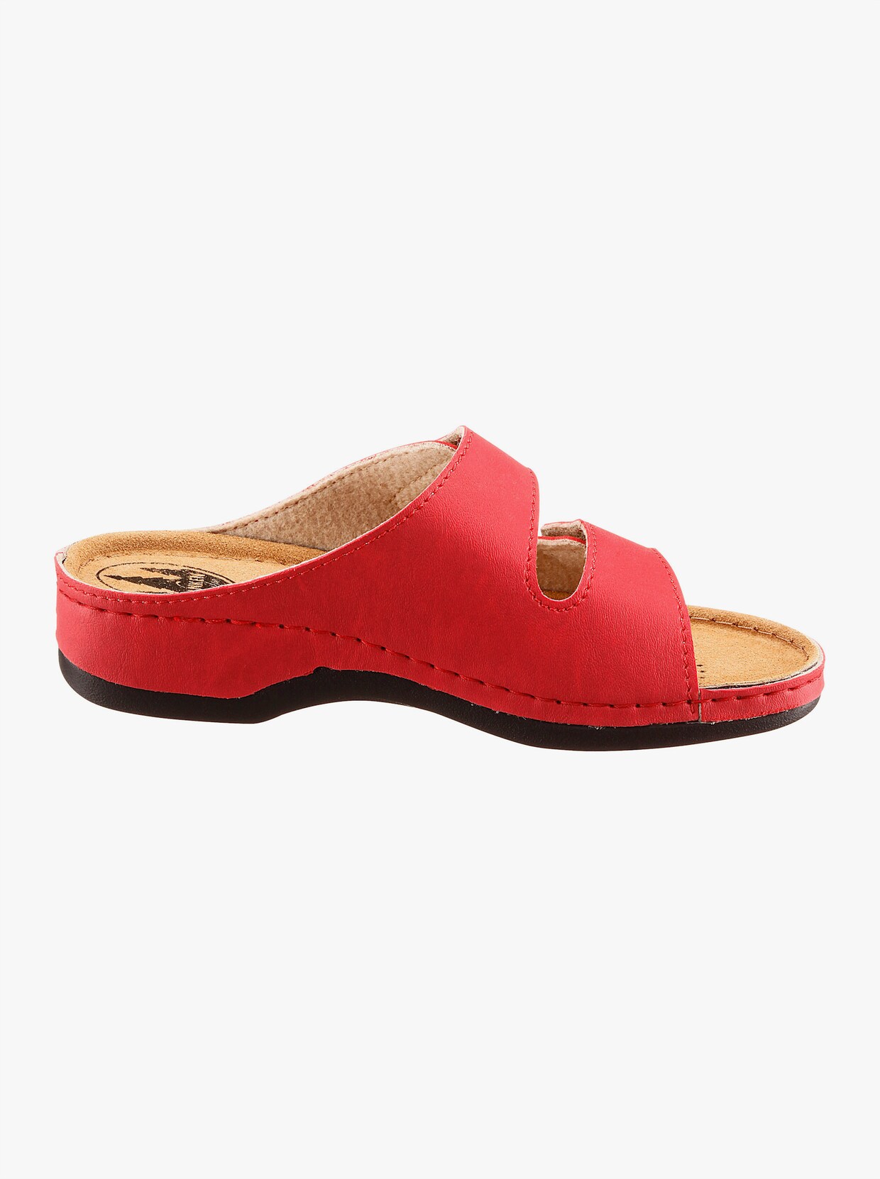 Franken Schuhe Pantolette - rot