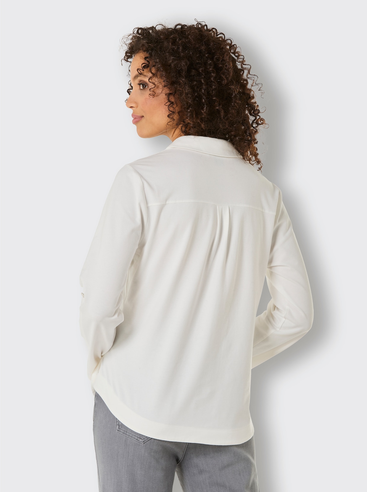 CREATION L PREMIUM Poloshirt - ecru