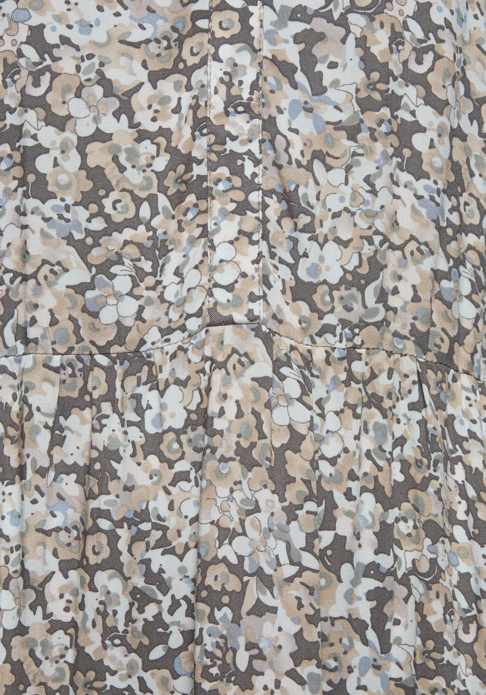 Vivance Maxikleid - grau-beige bedruckt