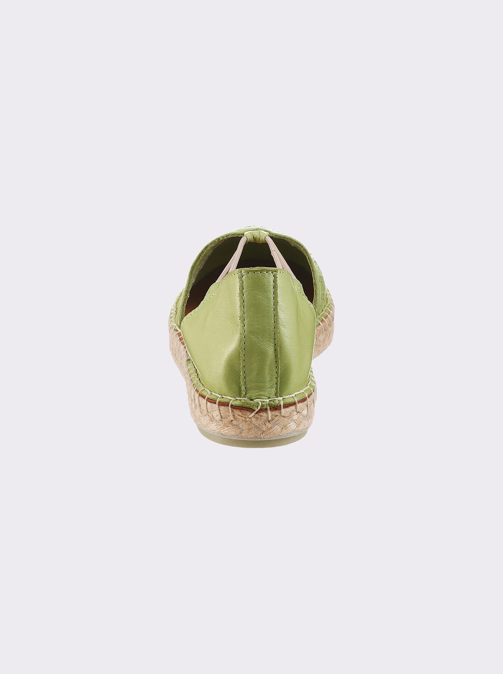 Gemini Slipper mit Gummizug - pistazie