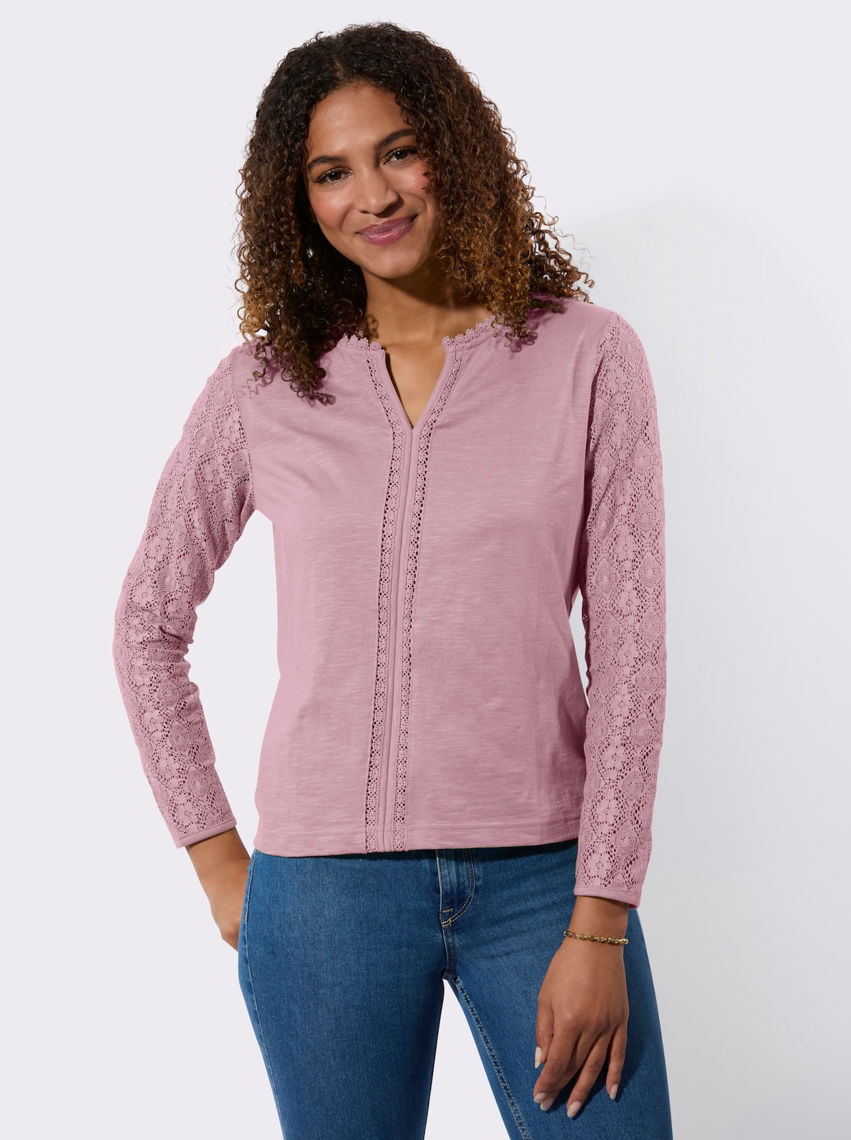 Shirt - mauve