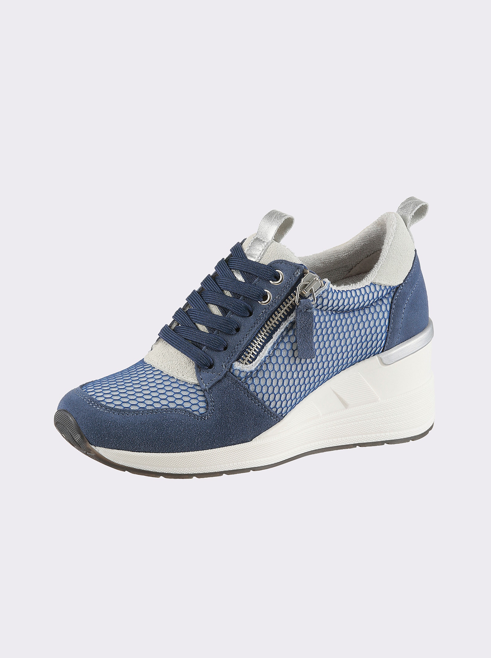 heine Sneaker - jeansblau-grau