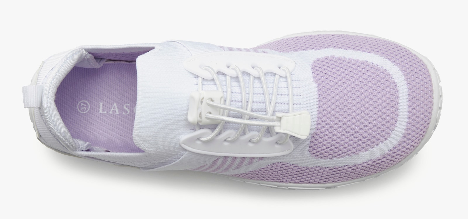 LASCANA Sneaker - weiß/flieder