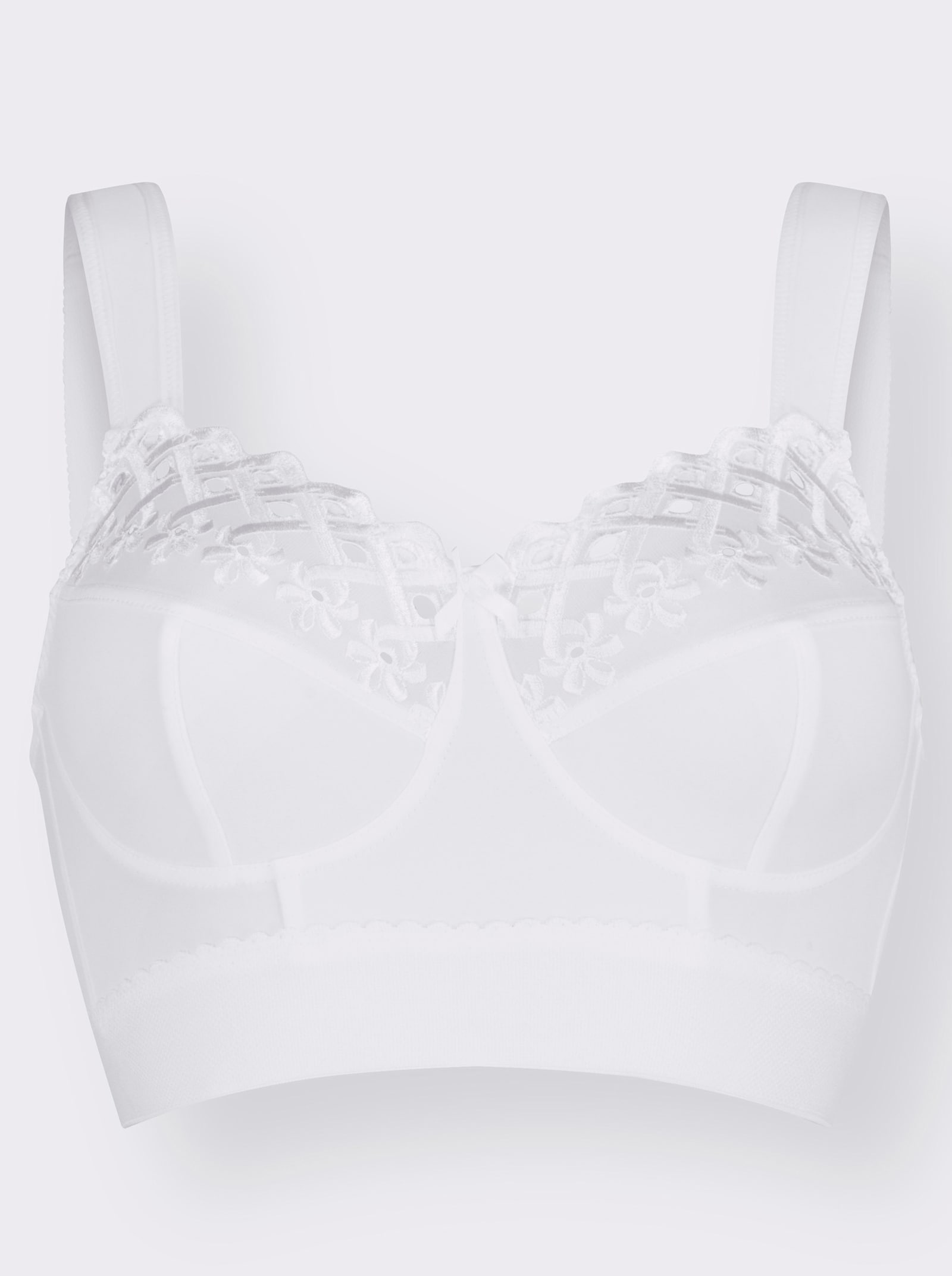 wäschepur Odľahč. podprsenka b.kostíc, kompf.ramienka - biela