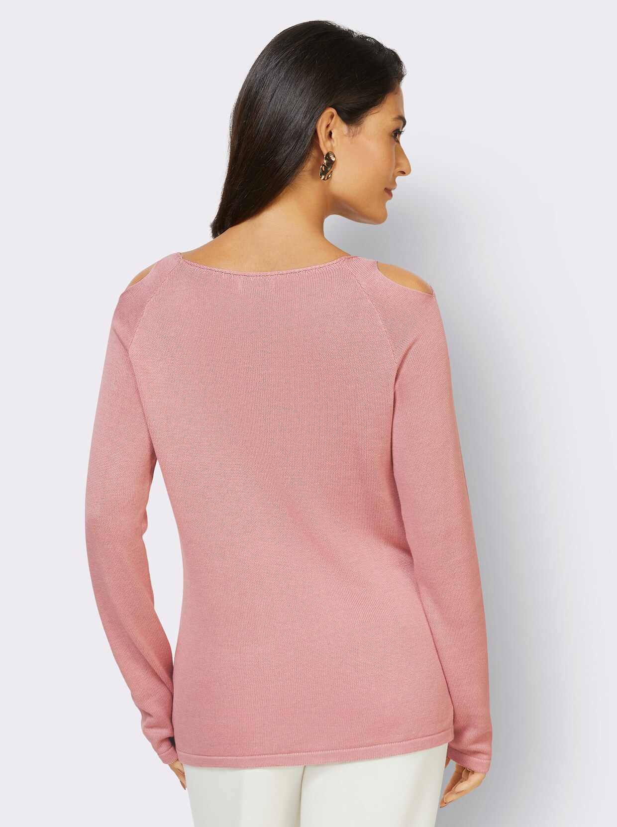 Pullover met lange mouwen - hortensia