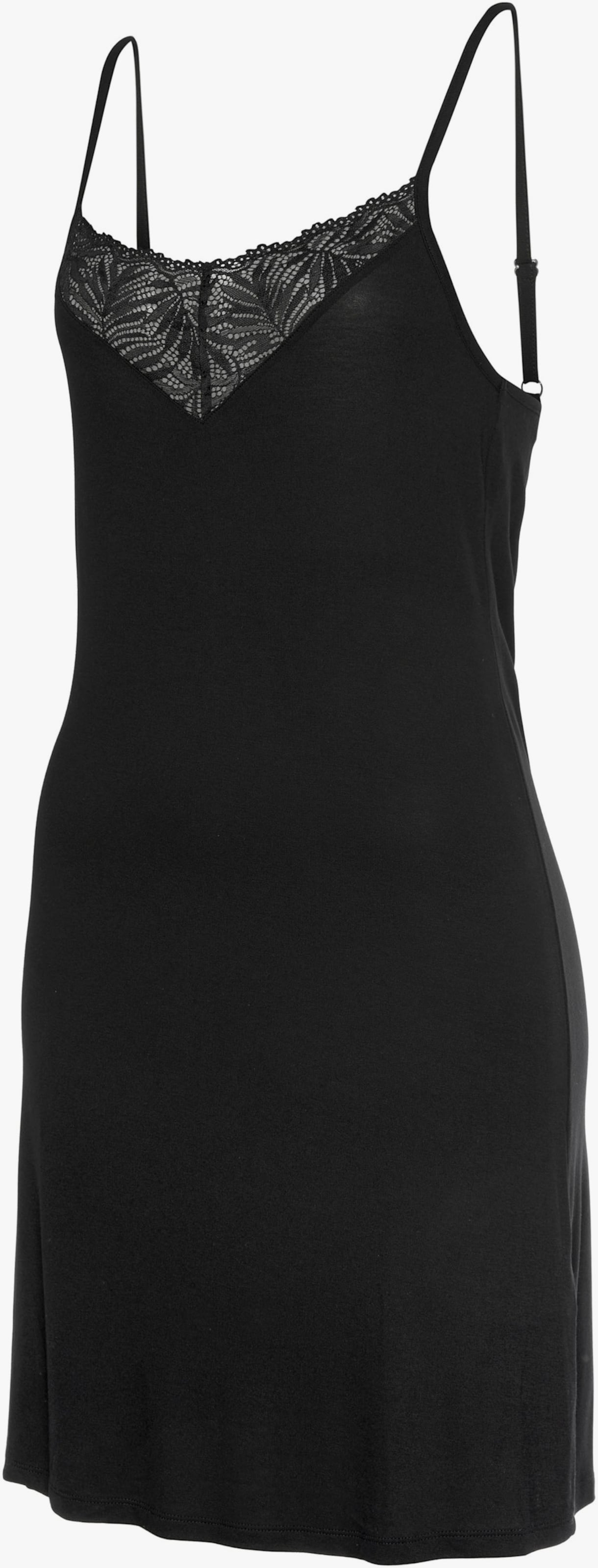 LASCANA Negligé - schwarz