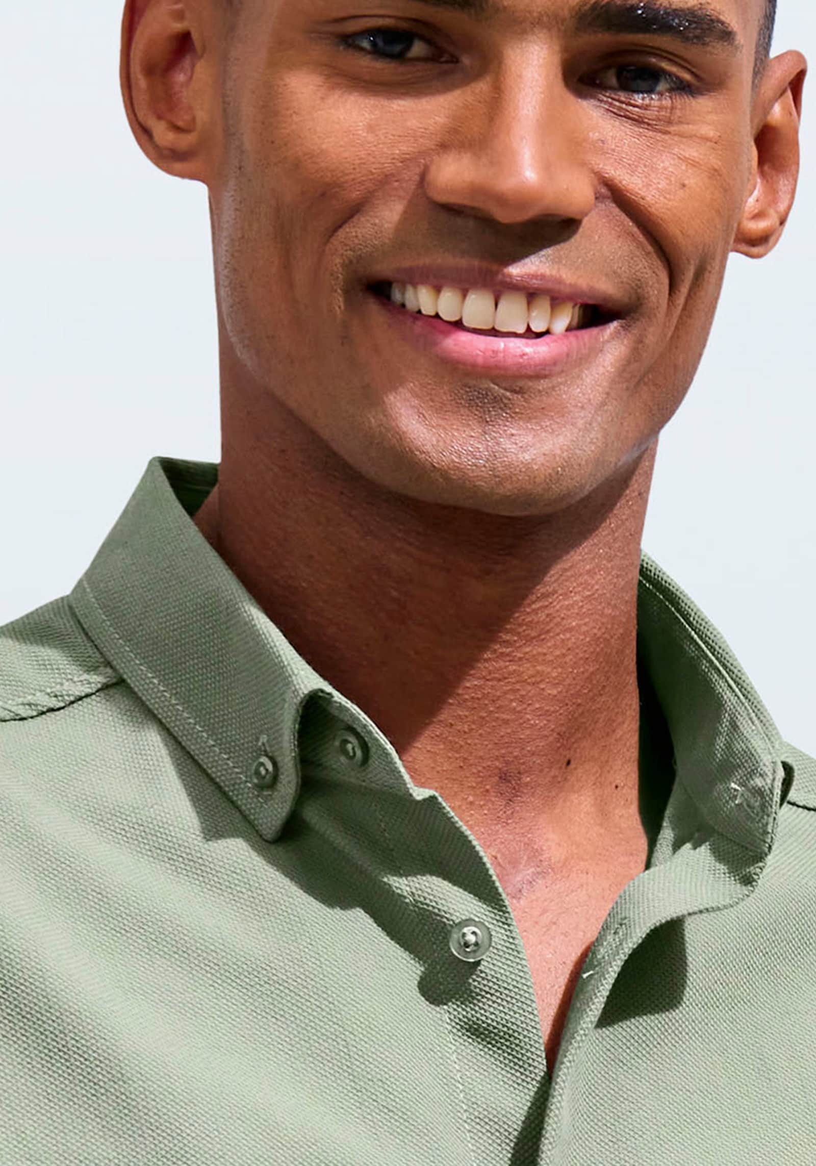 H.I.S Kurzarmhemd - salbei