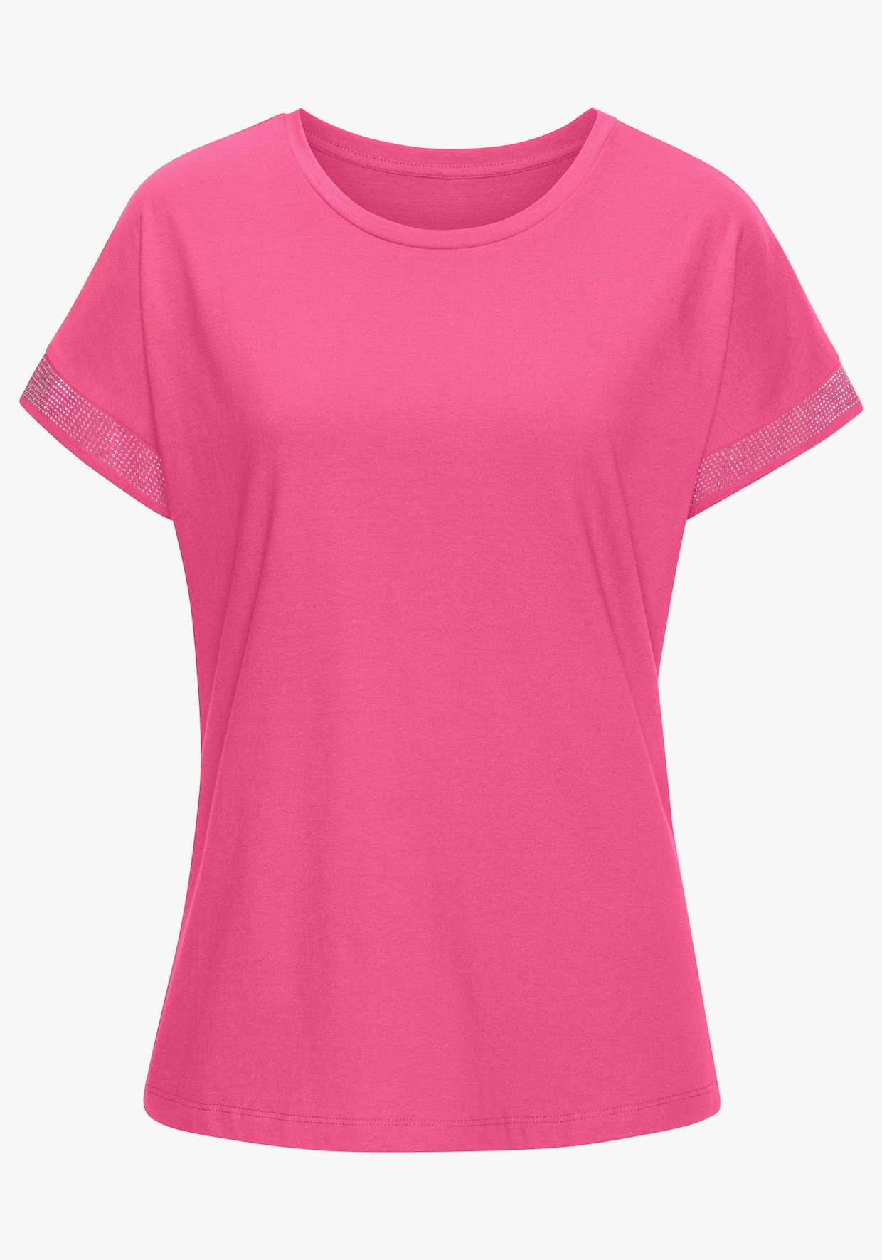 LASCANA Shirt met korte mouwen - pink