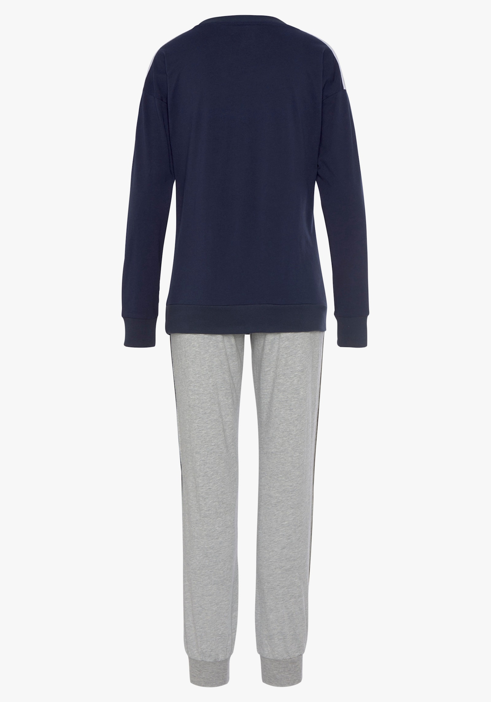 Vivance Dreams Pyjama - bleu foncé/gris chiné