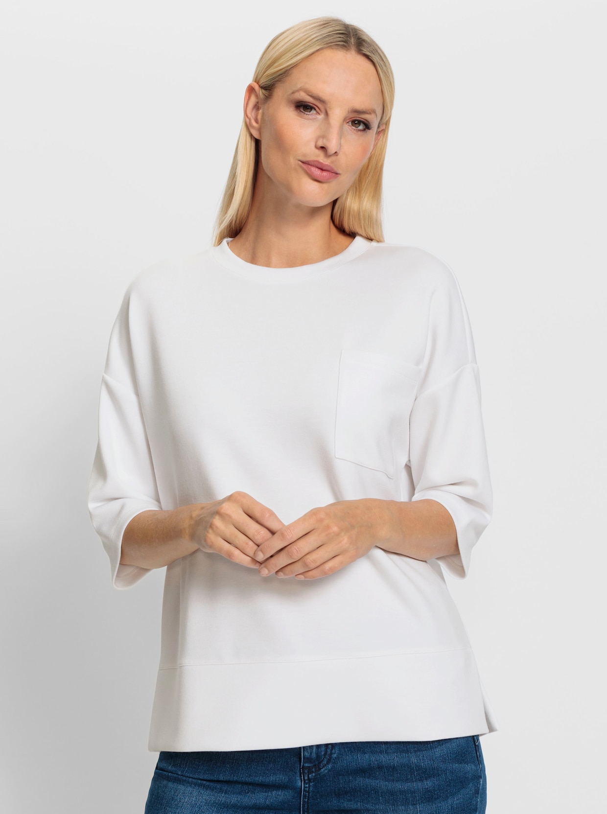 heine Sweatshirt - blanc