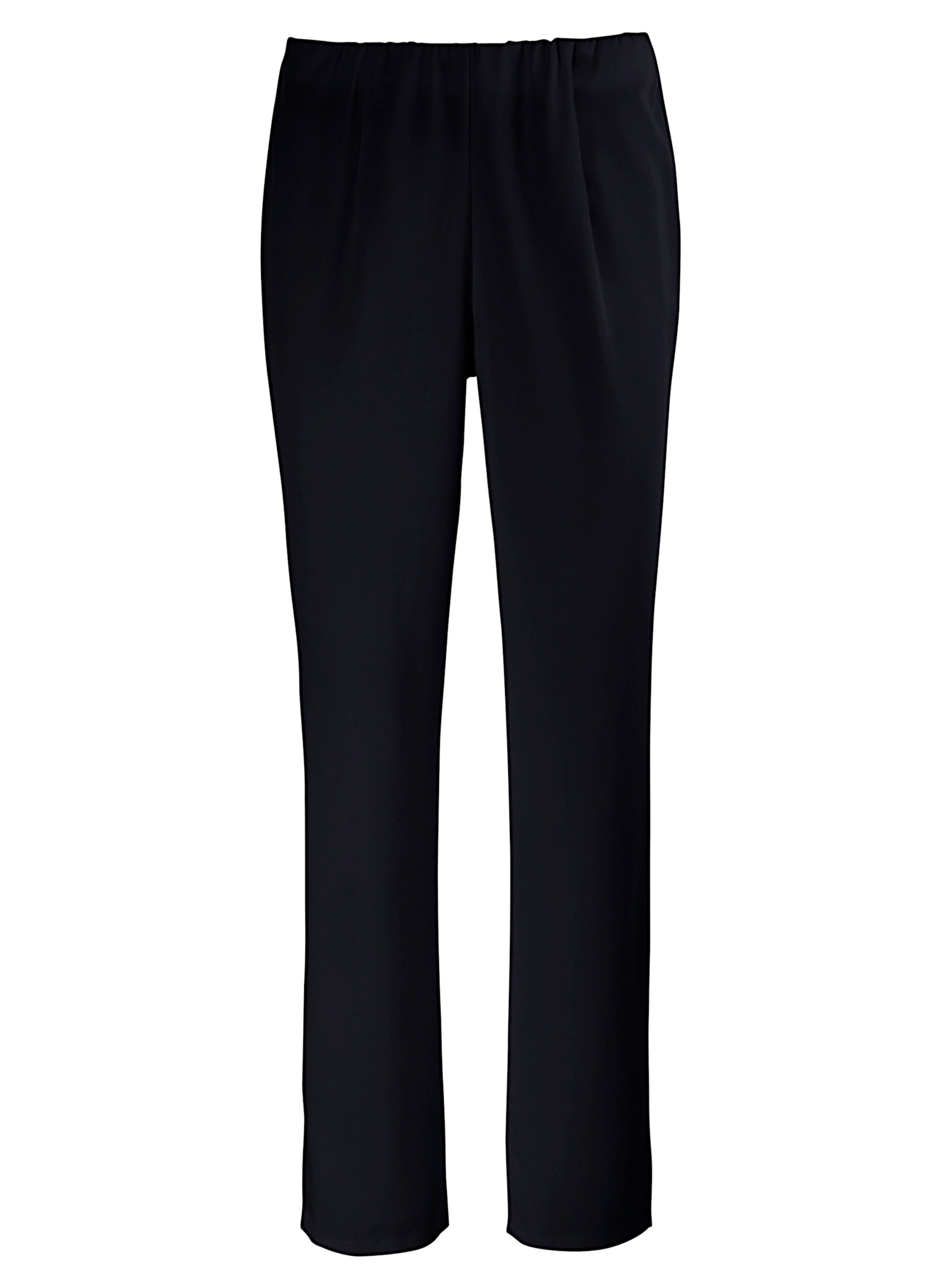 Schwarz Stretch-Hose - Bild 3