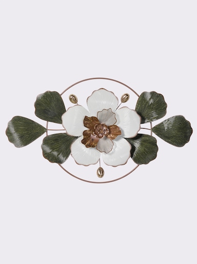 heine home Wanddeko - grün-goldfarben