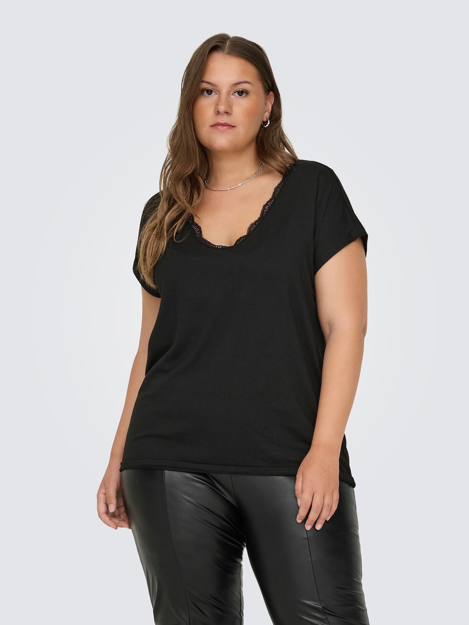 ONLY CARMAKOMA T-Shirt - black