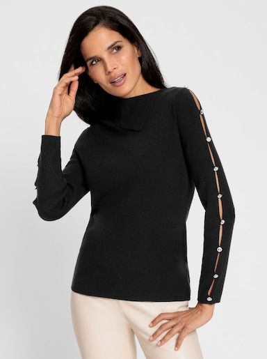 heine Rollkragenpullover - schwarz
