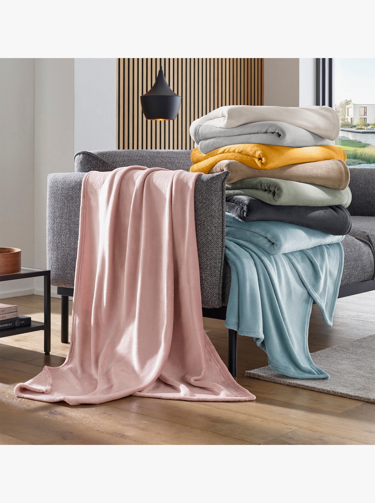 Irisette woondeken - antraciet