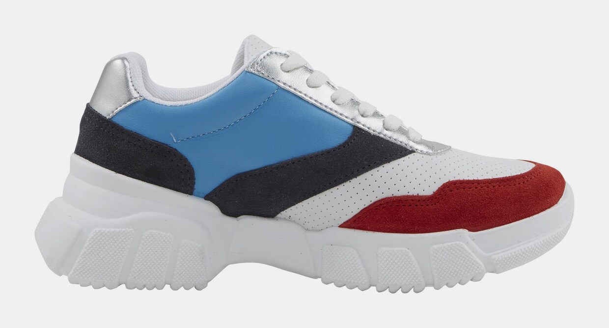 heine Sneaker - blau-weiß