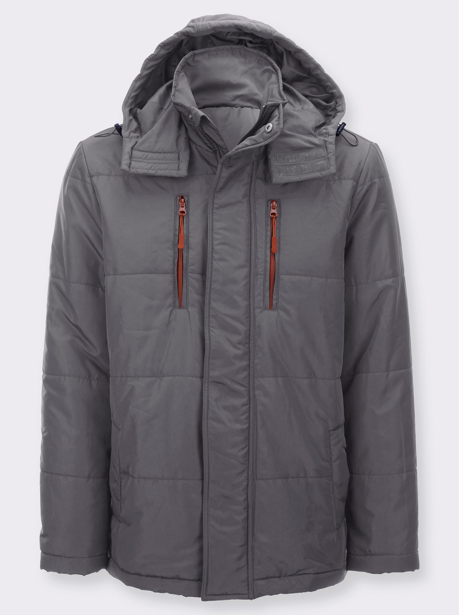 Steppjacke für normale Wintertemperaturen - anthrazit