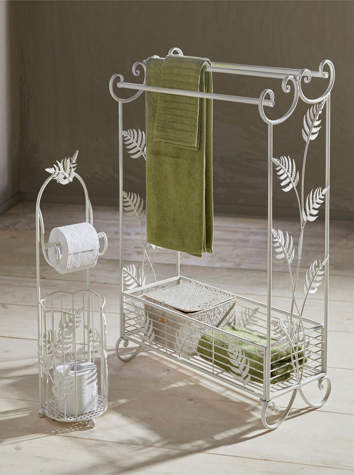 heine home Handdoekhouder - wit