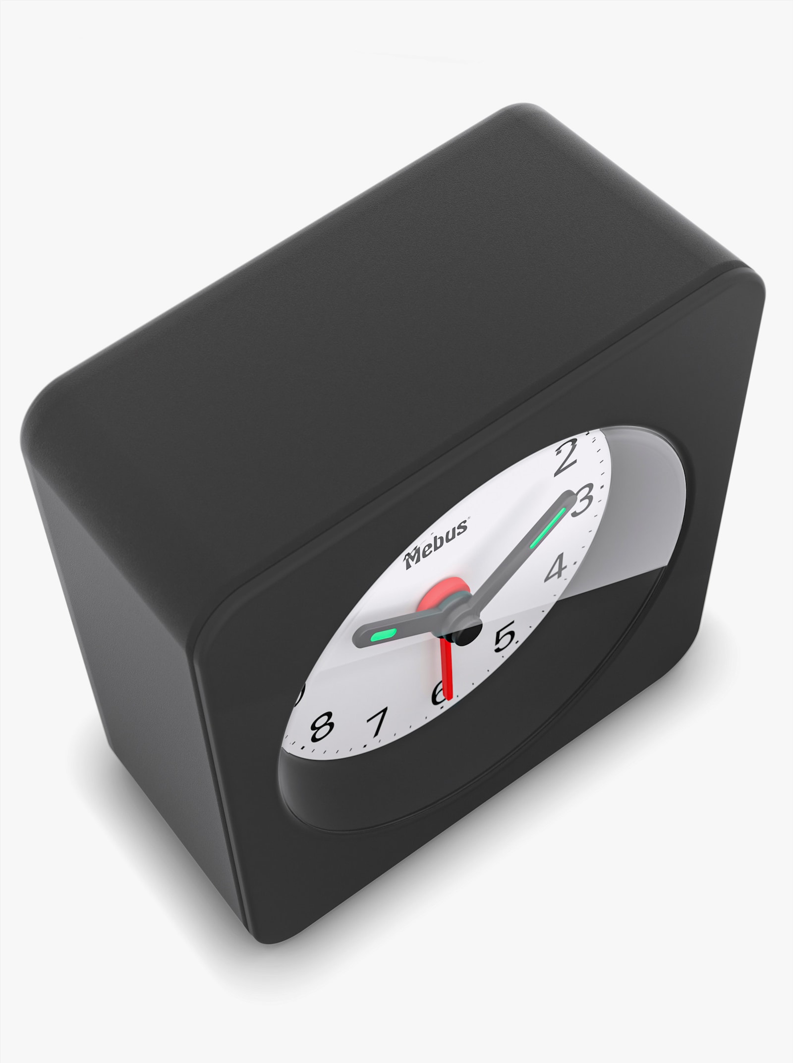 Quarz-Wecker - schwarz