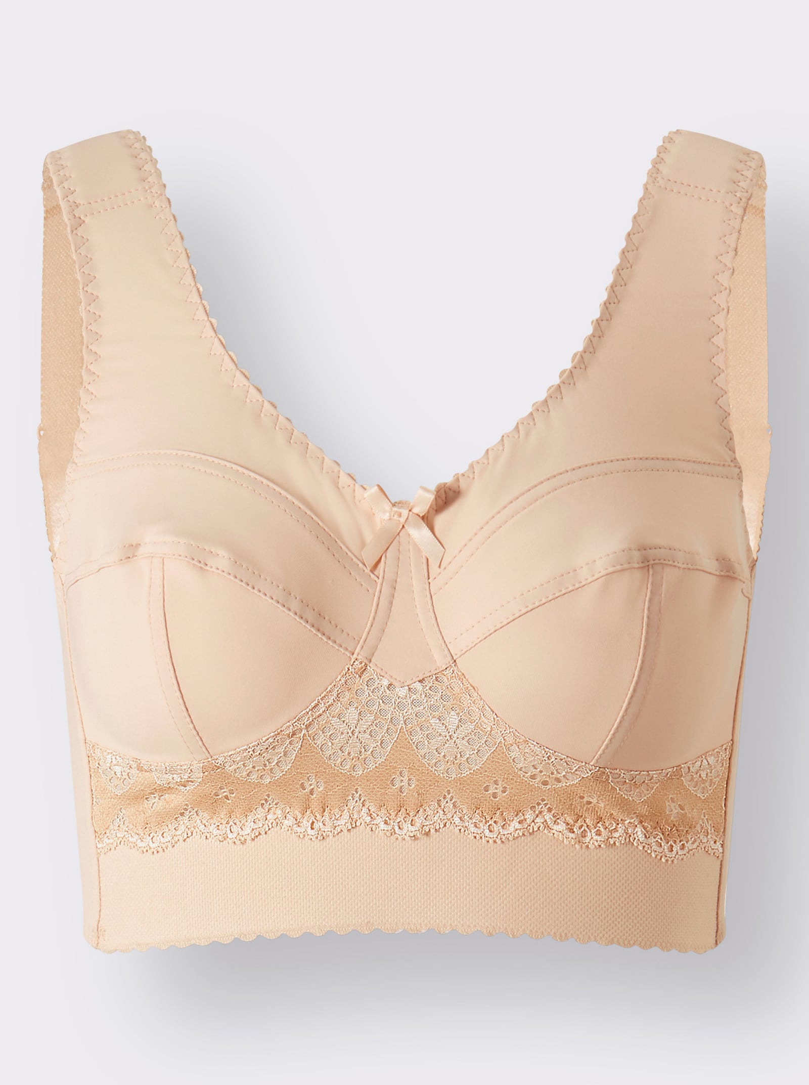 wäschepur Odľahčujúca podprsenka b.kostíc, el.pás p.prsiami - slonovinová