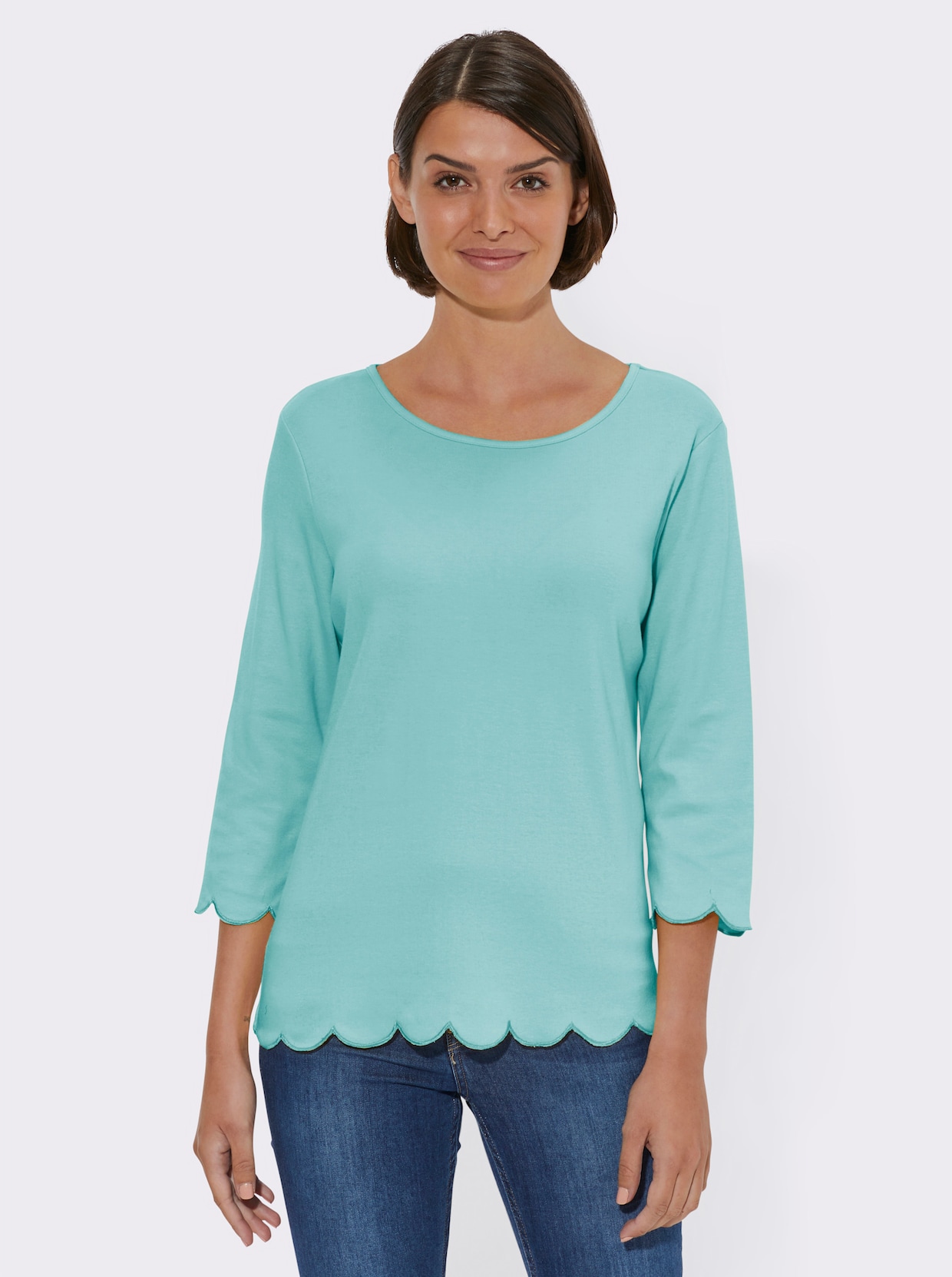 3/4-Arm-Shirt - mint