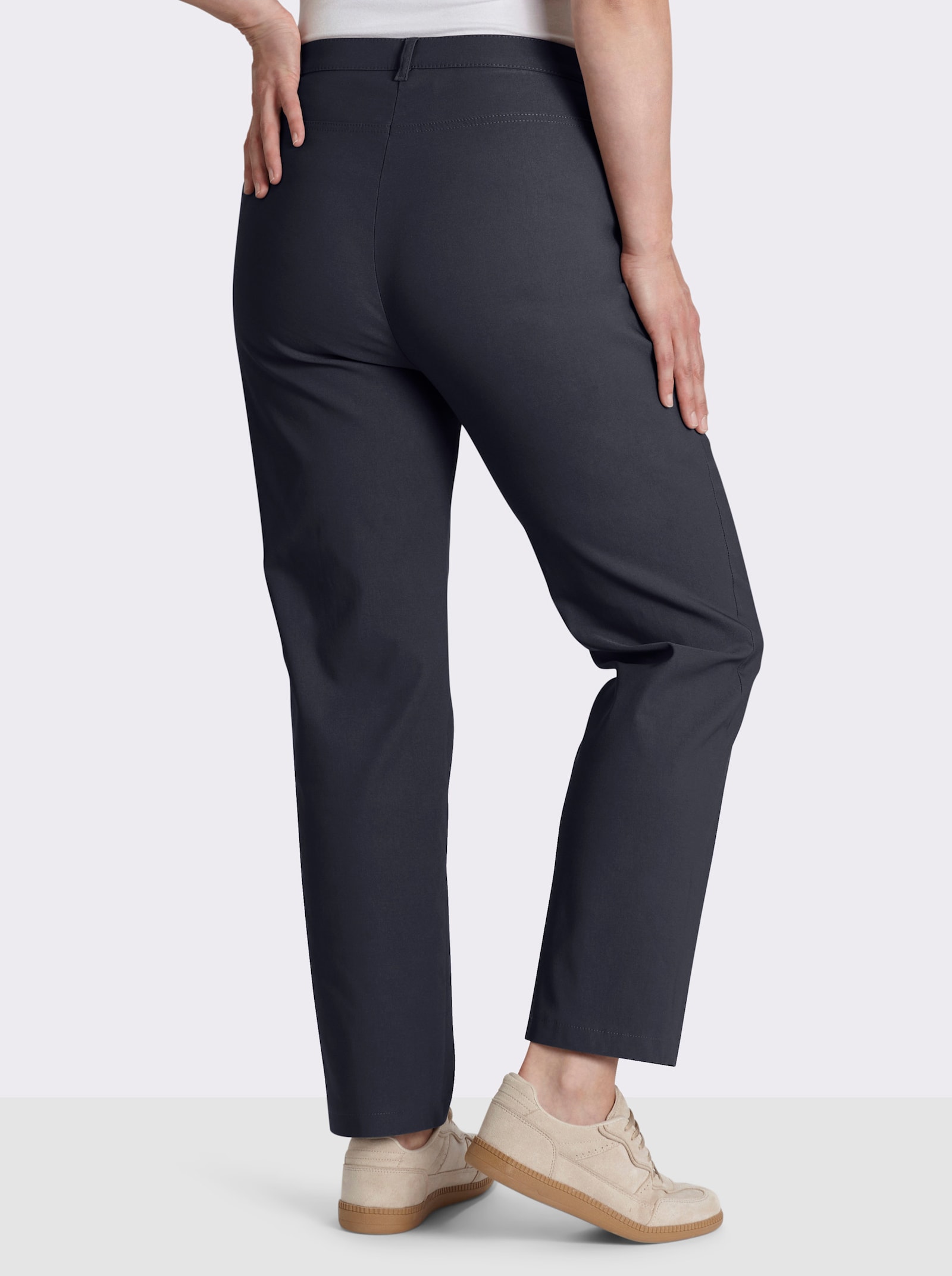 Stehmann Comfort line Thermohose in elastischer Bengalin-Qualität - marine