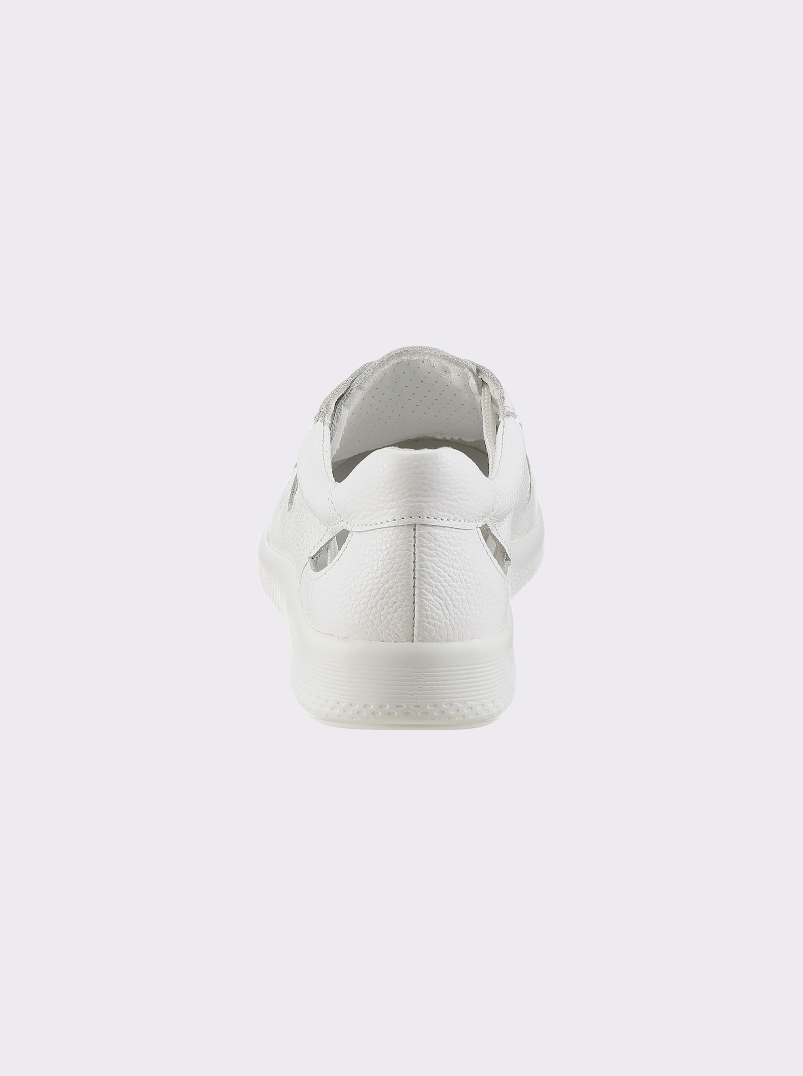 airsoft modern+ Schnürschuh mit Durchbrüchen - weiß